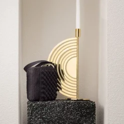 Klong Cirkus ljusstake, medium, mässing