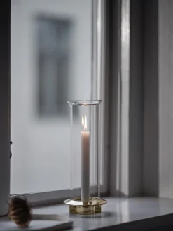 Klong Fyr ljushållare, mässing