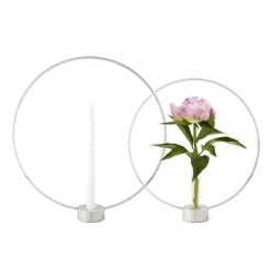 Klong Gloria stor ljusstake, nickel