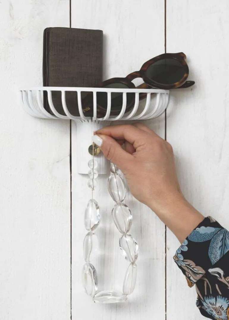 Klong Lunett Objects hylla, vit