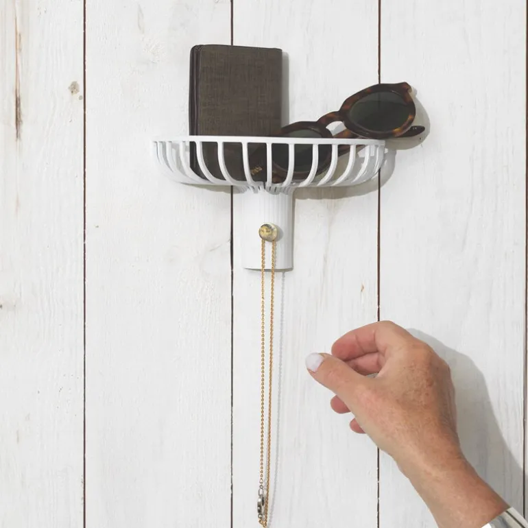 Klong Lunett Objects hylla, vit