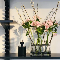 Klong Äng vas stor, svart