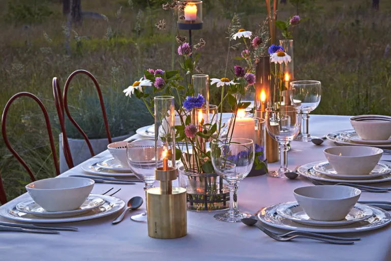 Klong Äng vas stor, svart