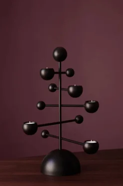 Klong Teluria ljusstake, svart