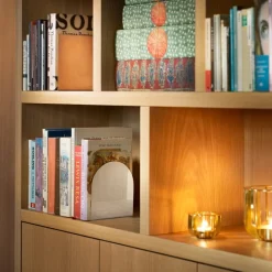 Klong Totem, bokstöd, rostfritt stål