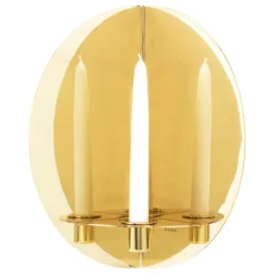 Klong Twilight vägglysestake, mässing