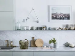 Korbo Bin 16 trådkorg, mässing