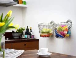 Korbo Bin 16 trådkorg, syrafast rostfritt stål