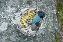 Korbo Bucket 24 trådkorg, syrafast rostfritt stål