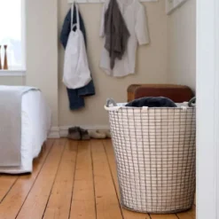 Korbo Tvättpåse till trådkorgen Classic 65, off-white