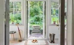 Korbo Umbrella papperskorg, mässing