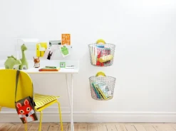 Korbo Wire Basket Bin 16, trådkorg, galvaniserad