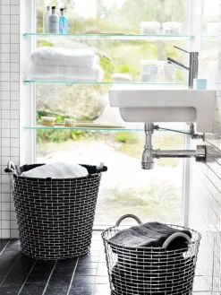 Korbo Wire basket Classic 65 trådkorg, galvaniserad