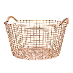 Korbo Wire Basket Classic 35, koppar
