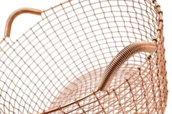 Korbo Wire Basket Classic 35, koppar