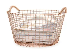 Korbo Wire Basket Classic 35, koppar