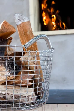 Korbo Wire basket Classic 35 trådkorg, galvaniserad