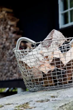 Korbo Wire basket Classic 35 trådkorg, galvaniserad