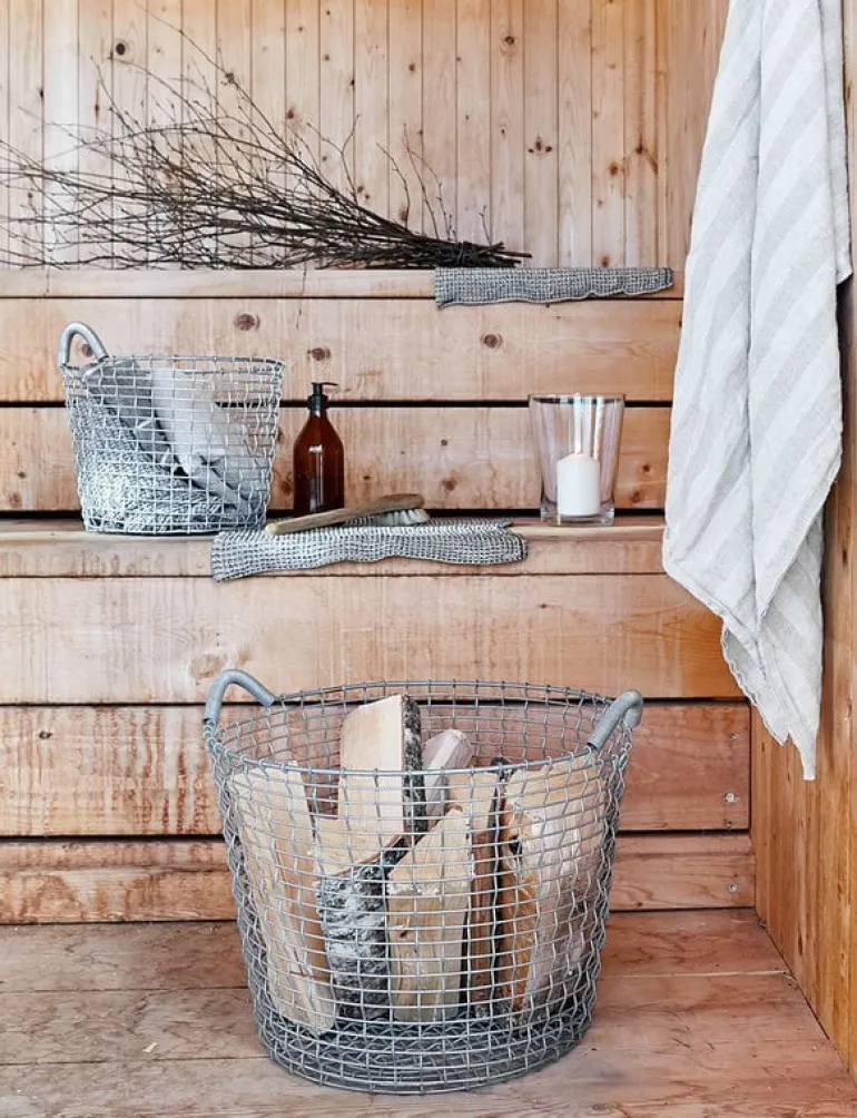 Korbo Wire Basket Classic 50, galvaniserad