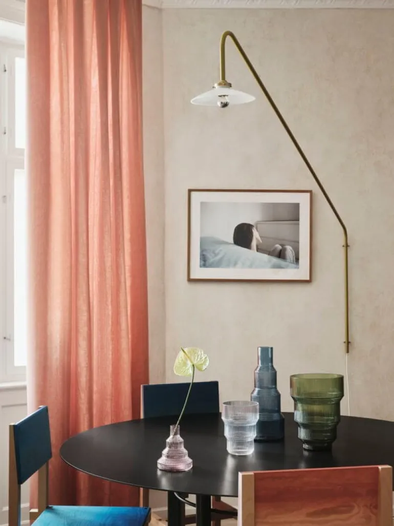 Kosta Boda Pavilion tulpanvas, 173 mm, genomskinlig