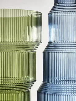 Kosta Boda Pavilion vas, 259 mm, grön