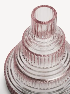 Kosta Boda Pavilion vas, 134 mm, ljusrosa