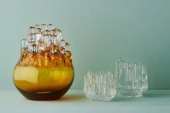 Kosta Boda Polar ljuslykta, 112 mm, genomskinlig