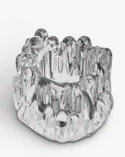 Kosta Boda Polar ljuslykta, 86 mm, genomskinlig