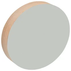 Kotonadesign Anslagstavla rund, 25 cm, ljusgrå