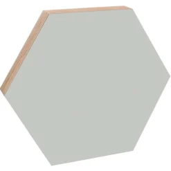 Kotonadesign Anslagstavla stor hexagon, light grey