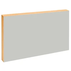 Kotonadesign Anslagstavla, 50 x 33 cm, light grey