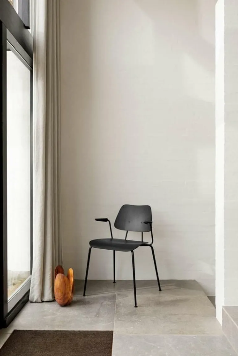 Labofa Heritage 11.1 stol, svart ek - svart