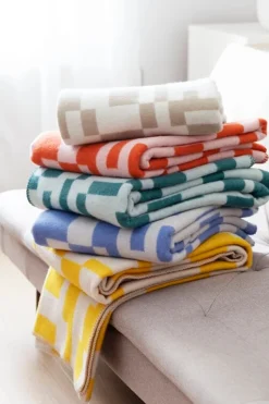 Lapuan Kankurit Koodi filt, orange - rosa