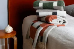 Lapuan Kankurit Punos filt, vit - kanel - svart