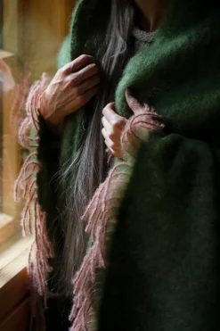 Lapuan Kankurit Revontuli mohairfilt, puder - oliv