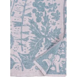 Lapuan Kankurit Villiyrtit bordsduk-/filt, 150 x 200, rose - petroleum