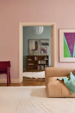 LAYERED Artisan Guild matta, benvit