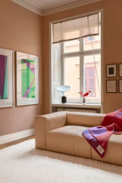 LAYERED Artisan Guild matta, benvit