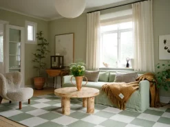 LAYERED Chess ullmatta, salvia