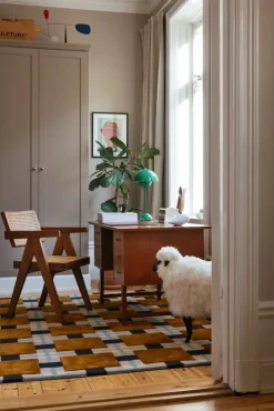 LAYERED Evelina Kroon Ochre Fields matta