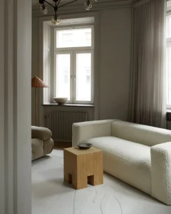 LAYERED Nami ullmatta, benvit