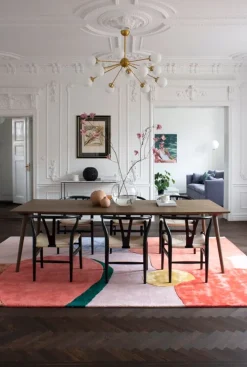 LAYERED Poppykalas Flower Field matta