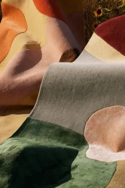 LAYERED Poppykalas Sleeping Flower matta, blå