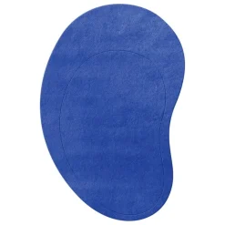 LAYERED Residue matta, 180 x 270 cm, koboltblå