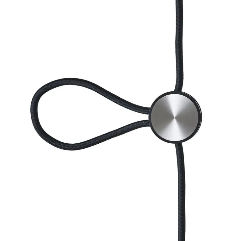Le Klint Cord Adjuster, svart - stål