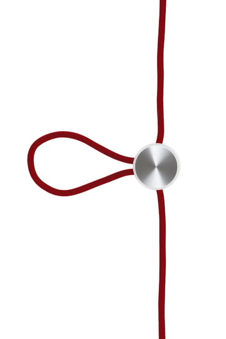 Le Klint Cord Adjuster, vit - stål