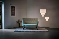 Le Klint Plivello 112 pendellampa, vit - guld