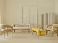 Lepo Product Wooden Boa Love 2-sitssoffa, ek - Kvadrat Sacho Elle 0200