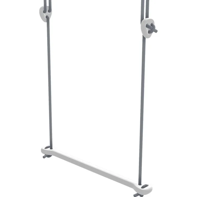 Lillagunga Bone Trapets, vit - grå rep