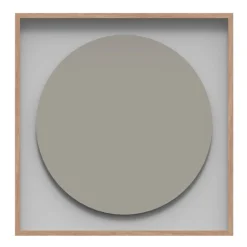 Lintex A01 glastavla, 100 x 100 cm, rund, shy